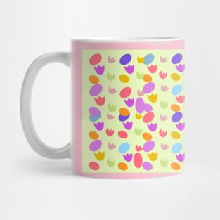 Colorful Easter Egg Pattern Mug